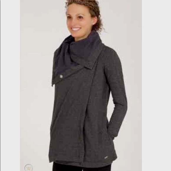 🛑 SOLD LULULEMON Savasana Wrap Jacket Heathered - Picture 14 of 16